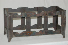 Iron Wine Rack ~ essentialiron.com