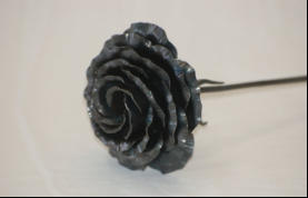 Blacksmith Rose ~ essentialiron.com