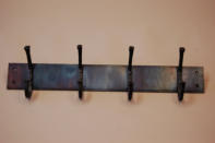 Forged Coat Rack ~ essentialiron.com